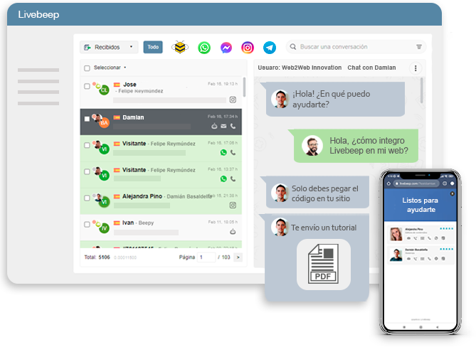 Livebeep omnicanal