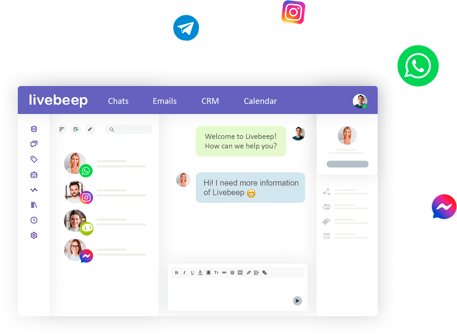 Gestiona tus comunicaciones desde un solo lugar